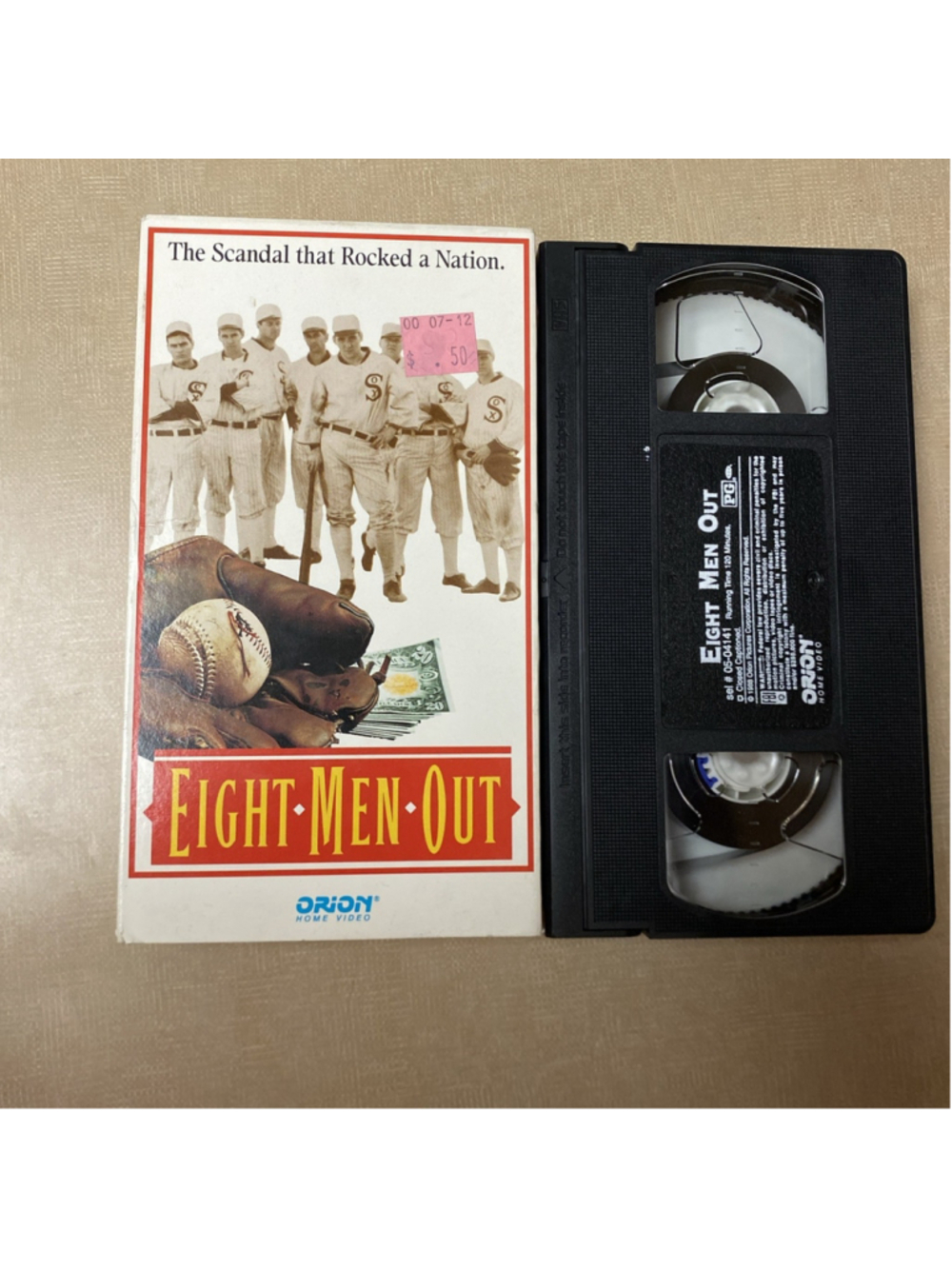Eight Men Out (VHS, 1988) Charlie Sheen, Christopher Lloyd, D.B. Sweeney